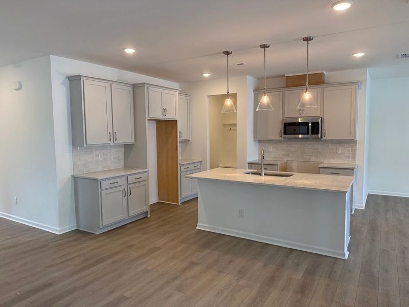 Furnished interior view inside a new home in Rowland's Grant, Fuquay Varina (Image 8).
