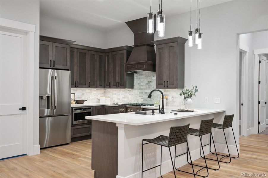 Furnished interior view inside a new home in , Castle Rock (Image 17).