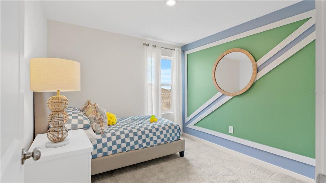 Furnished interior view inside a new home in , Kissimmee (Image 18).