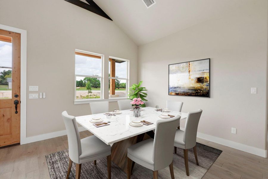 Furnished interior view inside a new home in , Franklin (Image 6).