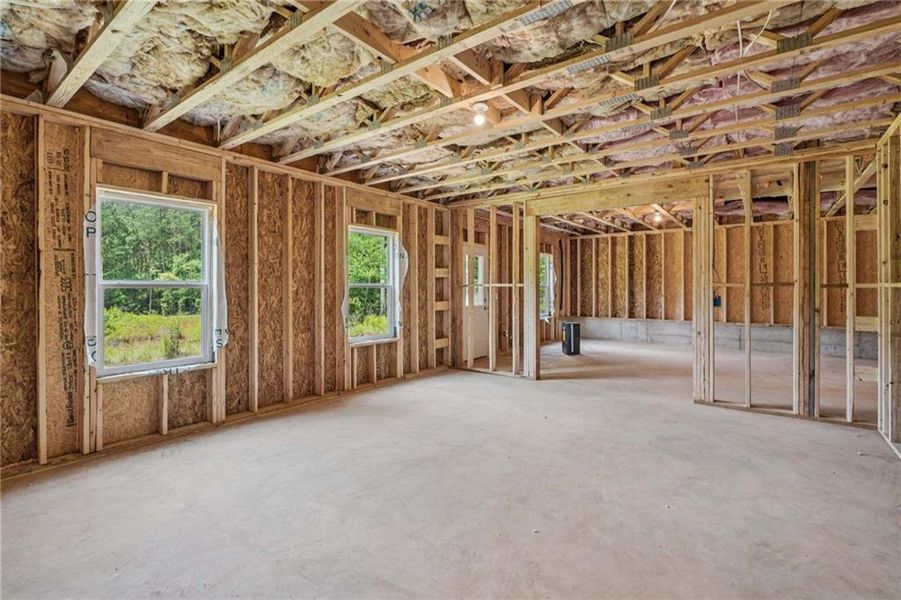 Spacious, unfurnished interior of a new home in , Locust Grove (Image 30).