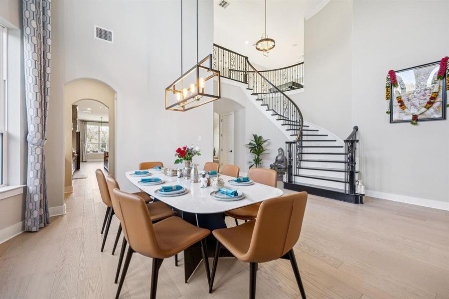 Furnished interior view inside a new home in , Shady Shores (Image 11). Furnished interior view inside a new home in , Shady Shores (Image 11).