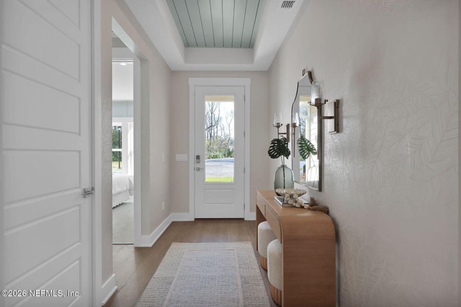 Furnished interior view inside a new home in Landing at Olde Florida, St. Augustine (Image 5).