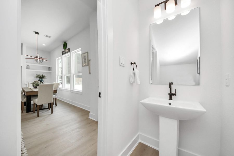 Furnished interior view inside a new home in , Houston (Image 28).