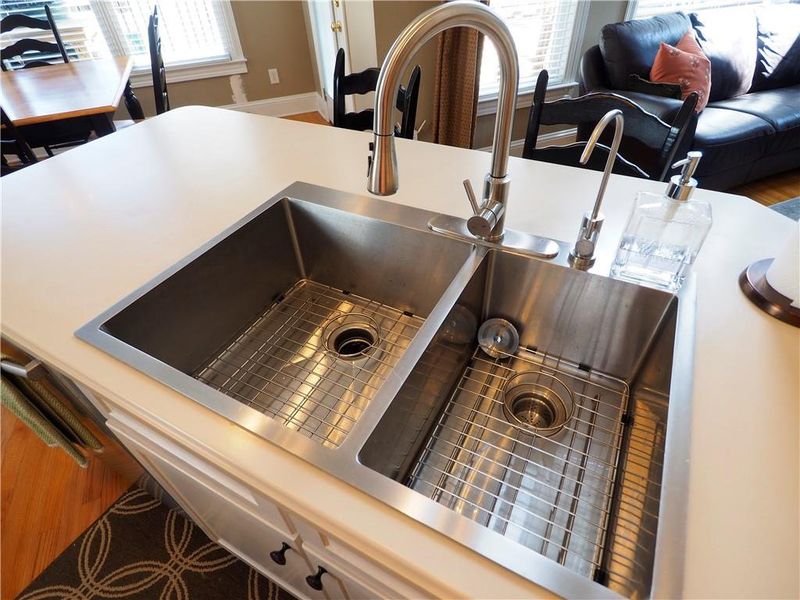 Close-up of interior finishes inside a home in , Brookhaven (Image 24).