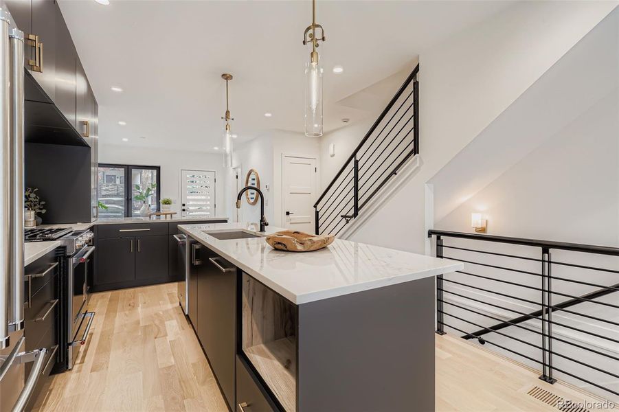 Furnished interior view inside a new home in , Denver (Image 24).