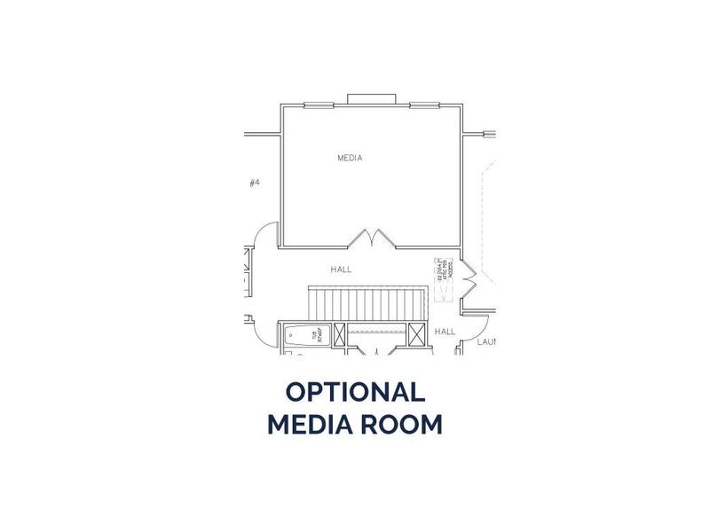 2D floor plan layout of this home in Ruby Creek Estates, Atlanta, GA (Image 4).