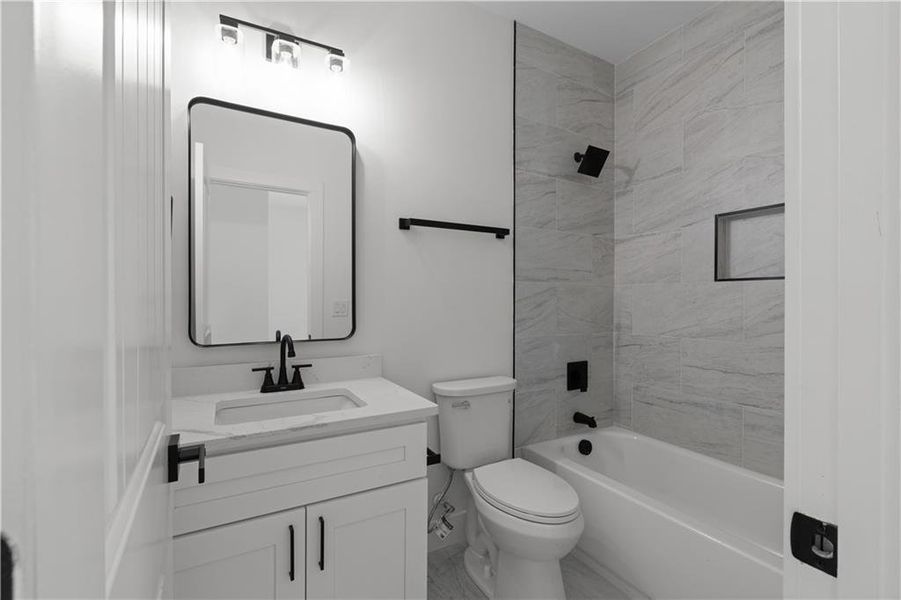 Furnished interior view inside a new home in , Social Circle (Image 46).