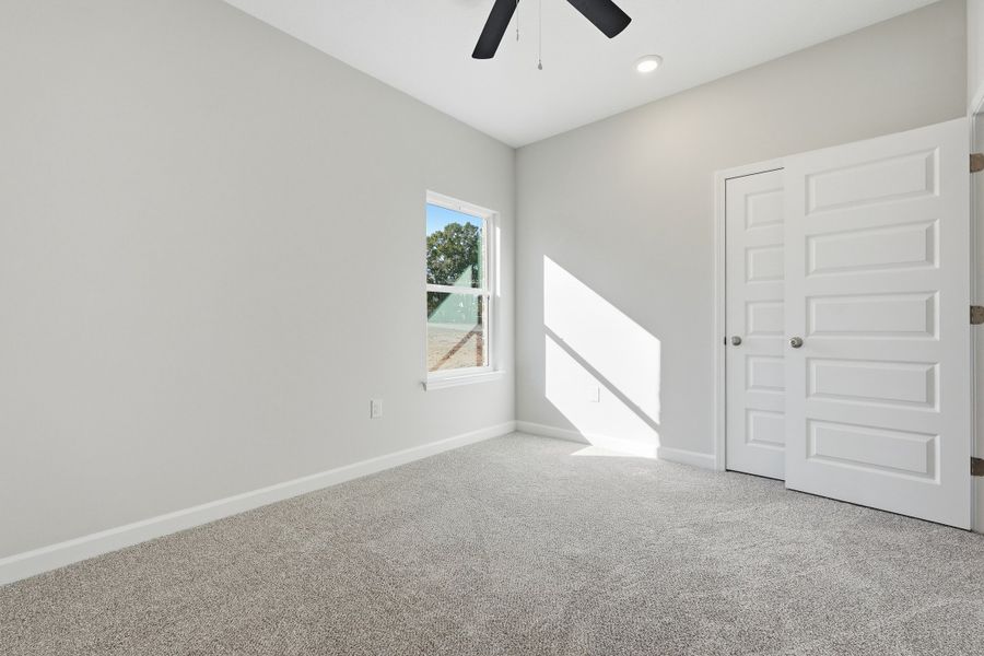 Spacious, unfurnished interior of a new home in McCarthy Estates, Defuniak Springs (Image 24). Spacious, unfurnished interior of a new home in McCarthy Estates, Defuniak Springs (Image 24).