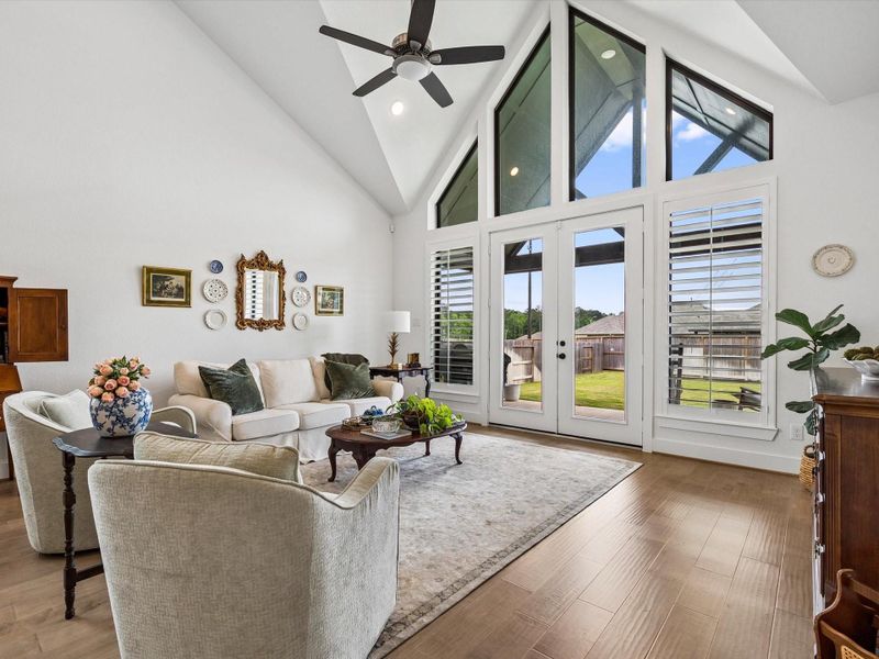 Furnished interior view inside a new home in Audubon, Magnolia (Image 18).