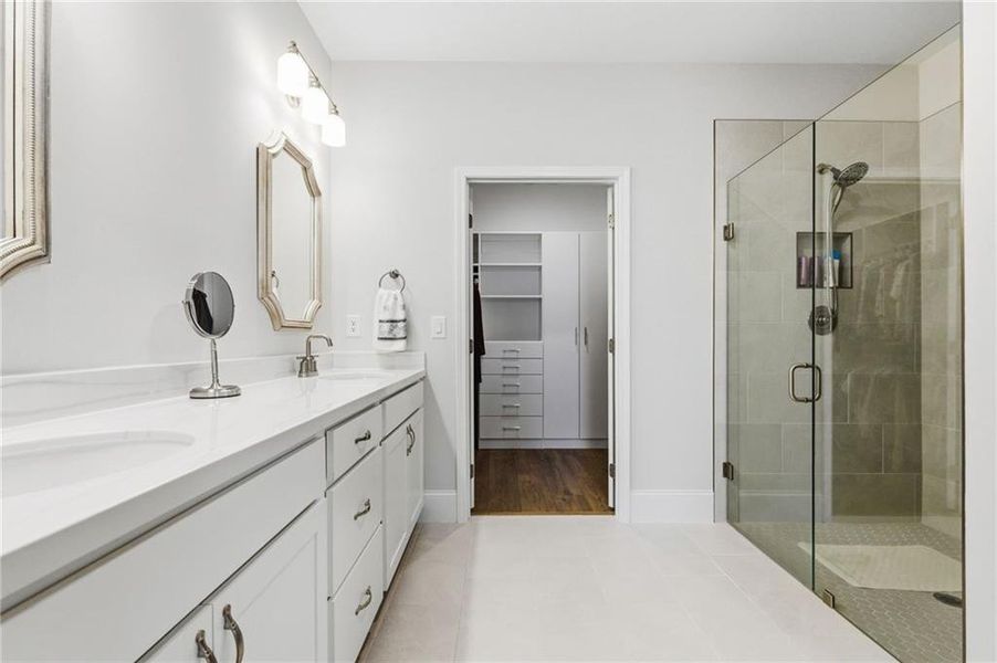 Furnished interior view inside a new home in , Canton (Image 8). Furnished interior view inside a new home in , Canton (Image 8).