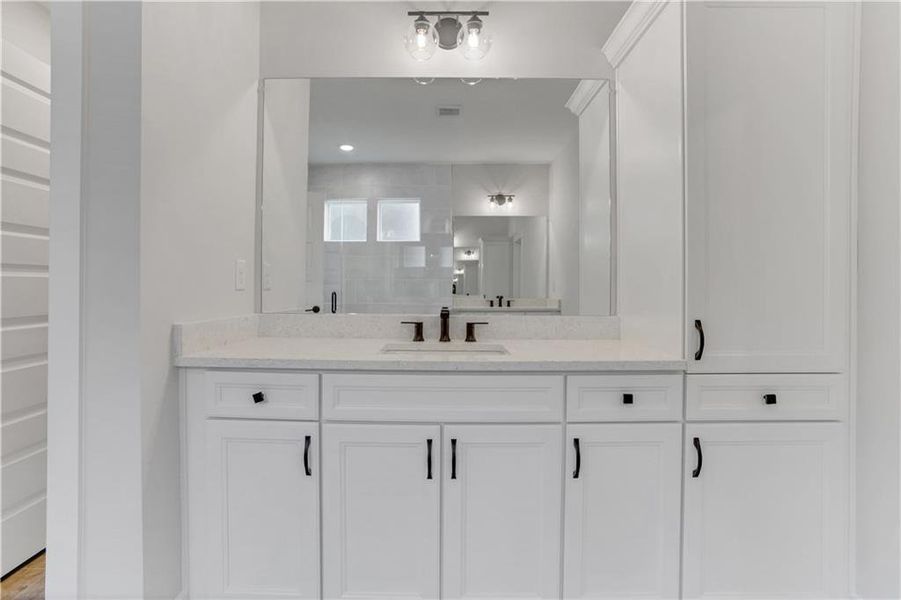 Furnished interior view inside a new home in Arbor West, Dawsonville (Image 7).