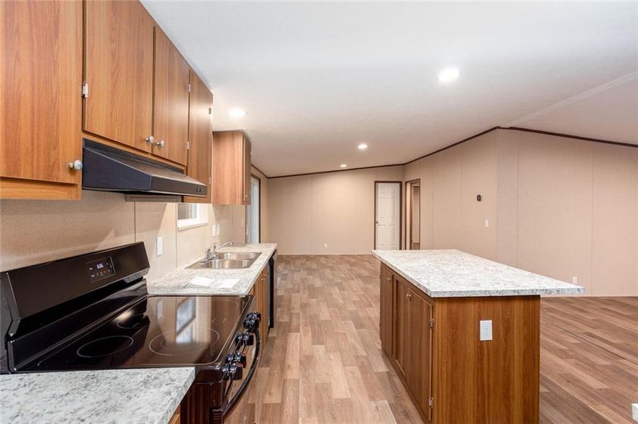 Furnished interior view inside a new home in , Dallas (Image 4).