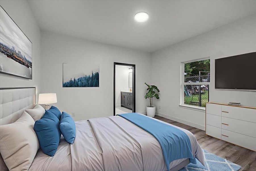 Furnished interior view inside a new home in , Granbury (Image 4).