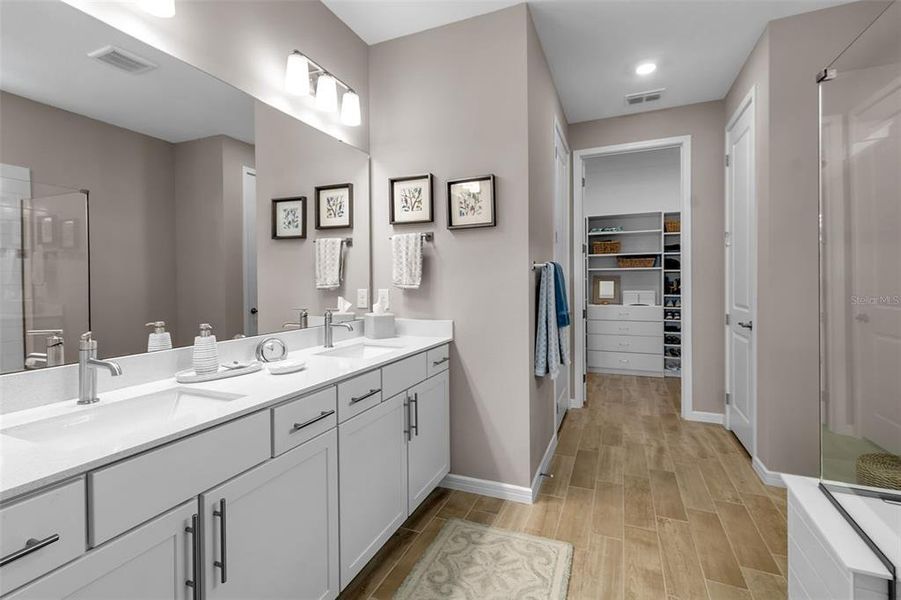 Furnished interior view inside a new home in , Parrish (Image 12).