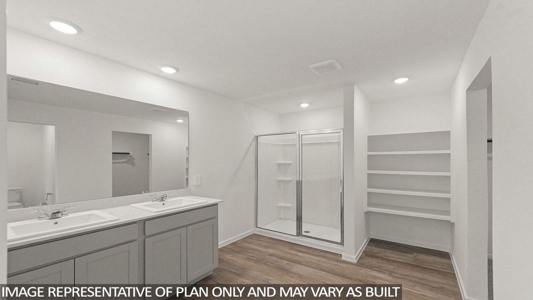 Furnished interior view inside a new home in Grand Pines, Magnolia (Image 5).