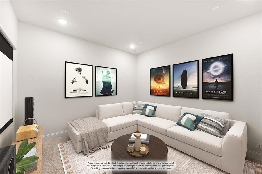 Furnished interior view inside a new home in Devonshire, Forney (Image 18). Furnished interior view inside a new home in Devonshire, Forney (Image 18).