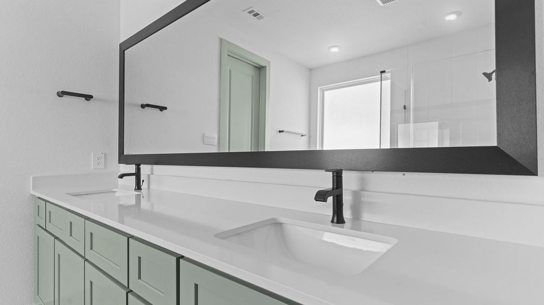 Close-up of interior finishes inside a home in Alexander, Pearland (Image 6).