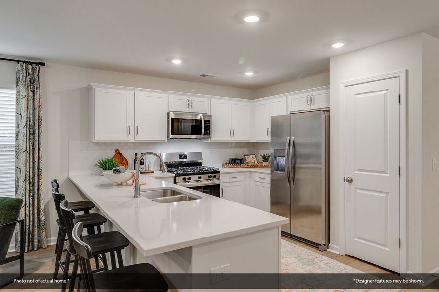 Furnished interior view inside a new home in Ellington, Elgin (Image 4).