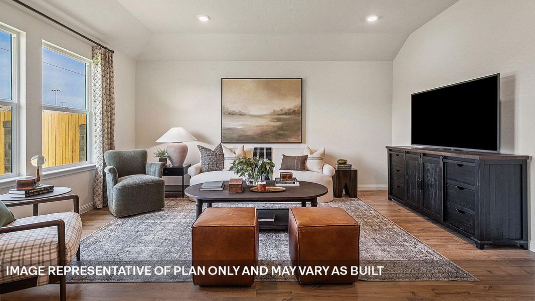 Furnished interior view inside a new home in Thunder Rock, Marble Falls (Image 17).
