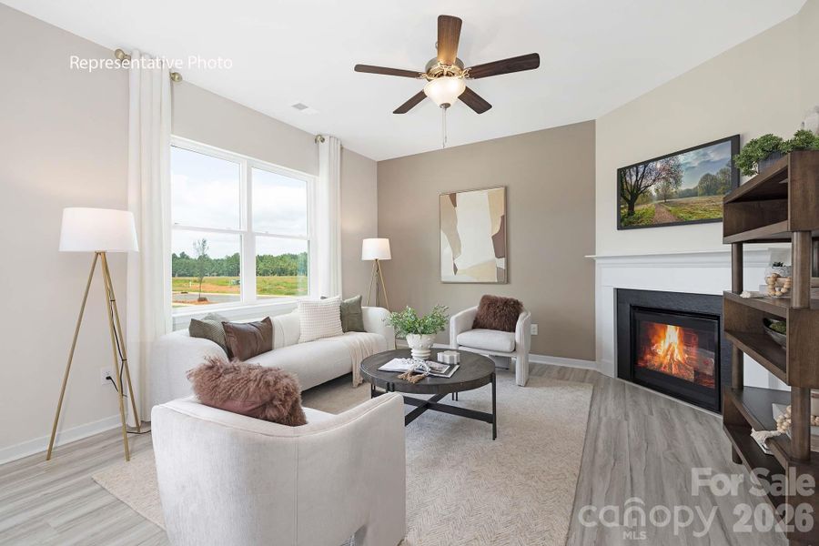 Furnished interior view inside a new home in Silverstein, Salisbury (Image 19).