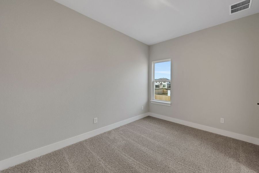 Representative unfurnished interior of a home built from the Lincoln by GFO Home in Santa Rita Ranch, Liberty Hill (Image 22). Representative unfurnished interior of a home built from the Lincoln by GFO Home in Santa Rita Ranch, Liberty Hill (Image 22).