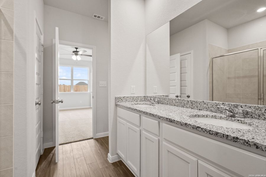 Furnished interior view inside a new home in Swenson Heights, Seguin (Image 7).