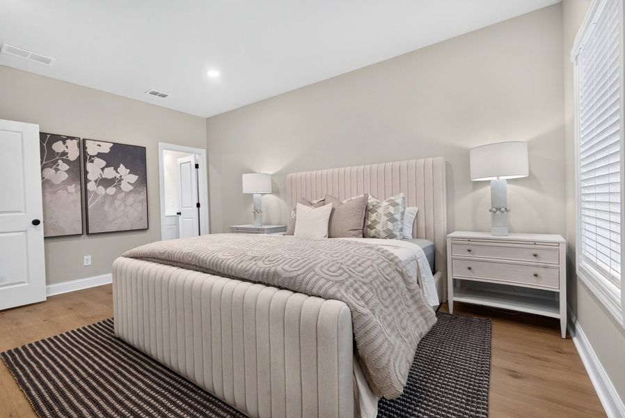 Representative furnished interior of a home built from the The Benton IV by The Providence Group in Ward's Crossing Townhomes, Johns Creek (Image 33).
