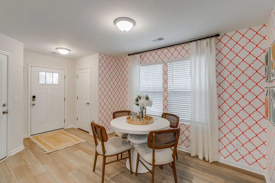 Furnished interior view inside a new home in Central Creek, Goose Creek (Image 5). Furnished interior view inside a new home in Central Creek, Goose Creek (Image 5).
