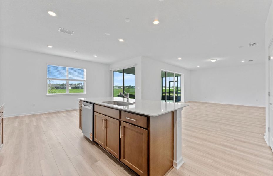 Furnished interior view inside a new home in Caldera, Spring Hill (Image 11).