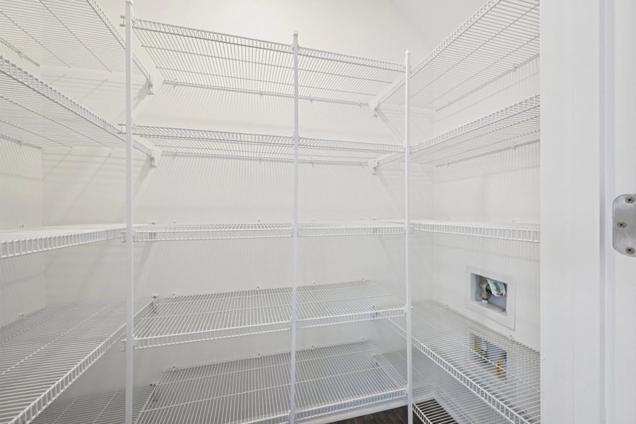 Spacious, unfurnished interior of a new home in Towns at The Point, Rolesville (Image 20).