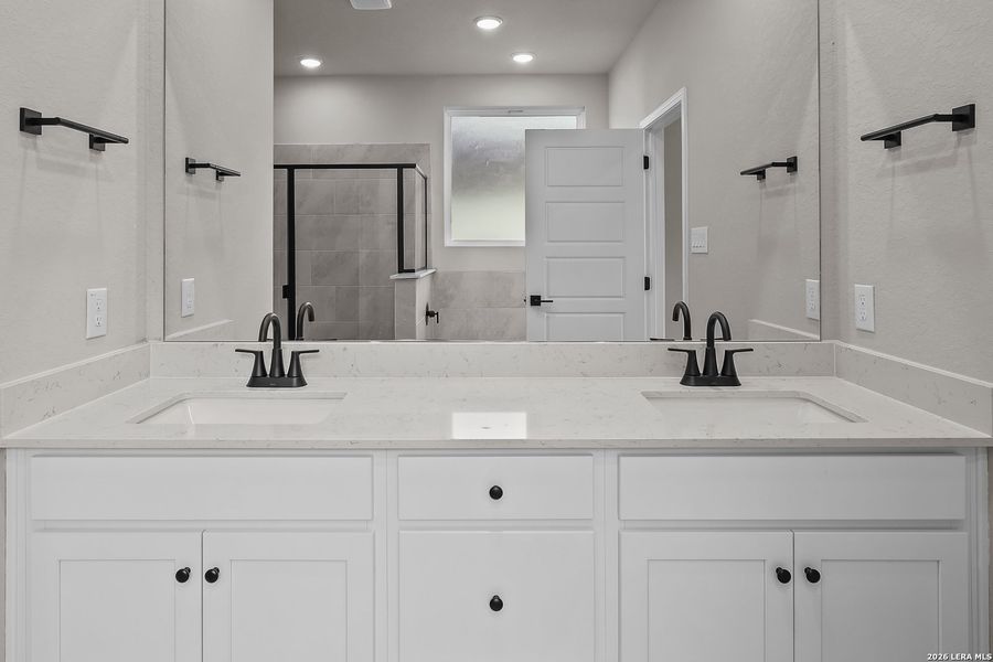 Furnished interior view inside a new home in Royal Crest, San Antonio (Image 15).