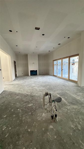 View of Living Room from Kitchen.