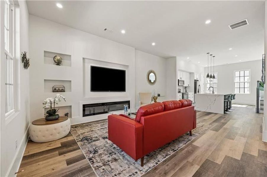 Furnished interior view inside a new home in , Hapeville (Image 25).