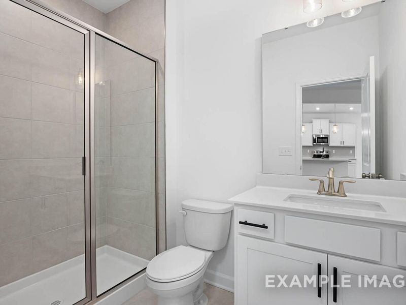 Furnished interior view inside a new home in Woodland Crossing, Zebulon (Image 10).