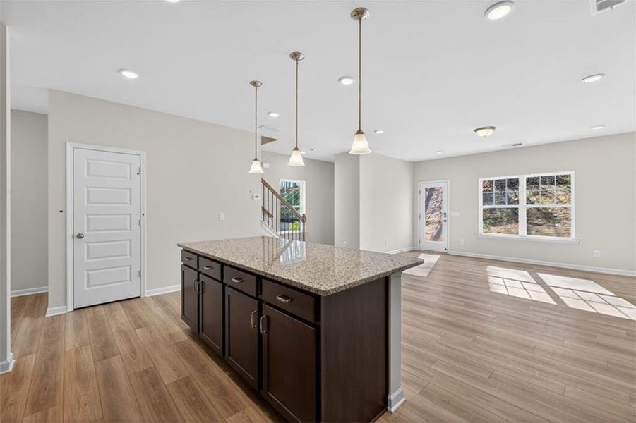 Furnished interior view inside a new home in Jameson Towns, Villa Rica (Image 24).