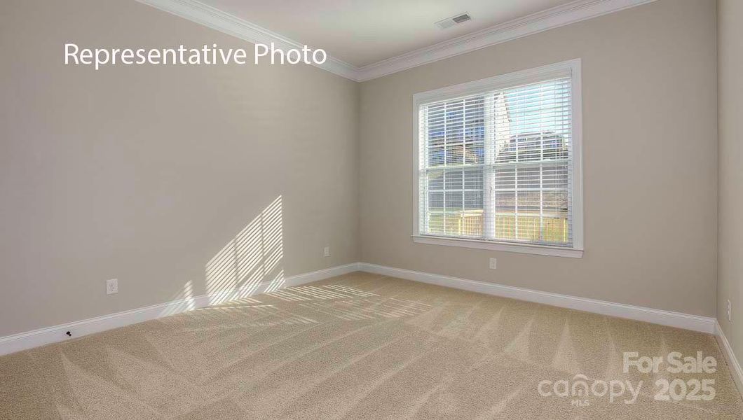 Spacious, unfurnished interior of a new home in Sanctuary at Southgate, Indian Trail (Image 27).