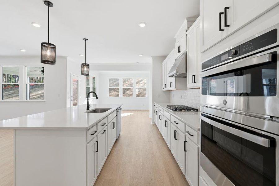 Furnished interior view inside a new home in Reserve at Hickory Walk, Kennesaw (Image 8).
