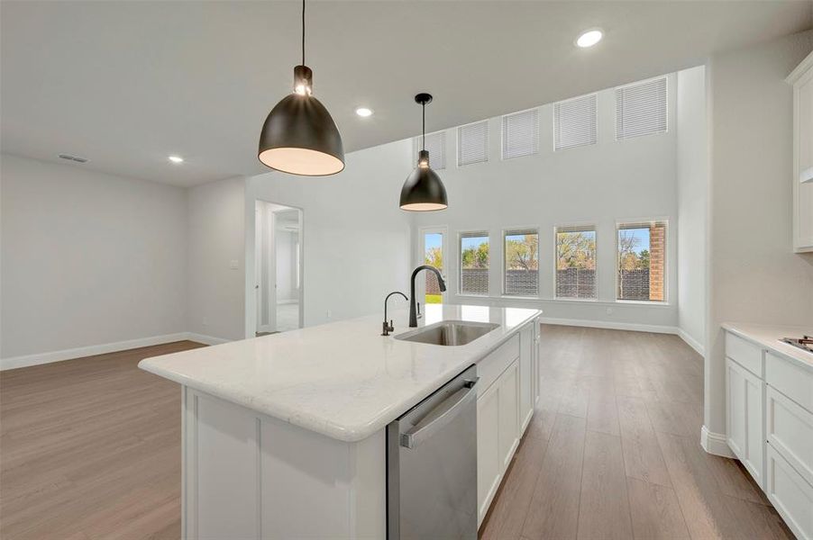 Furnished interior view inside a new home in Aster Park, McKinney (Image 12).