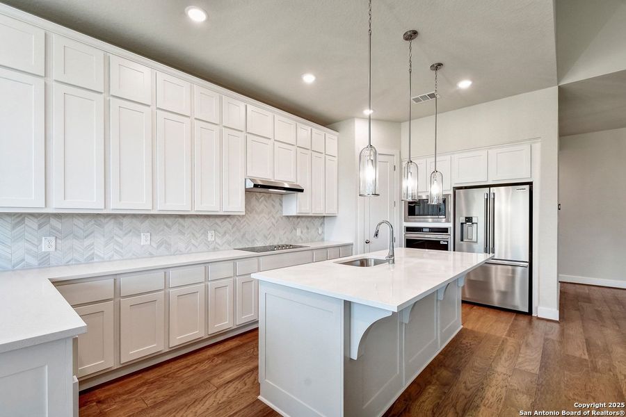 Furnished interior view inside a new home in Alsatian Oaks: 50ft. lots, Castroville (Image 9). Furnished interior view inside a new home in Alsatian Oaks: 50ft. lots, Castroville (Image 9).