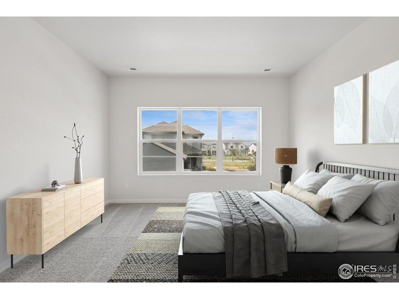 Furnished interior view inside a new home in , Loveland (Image 5).