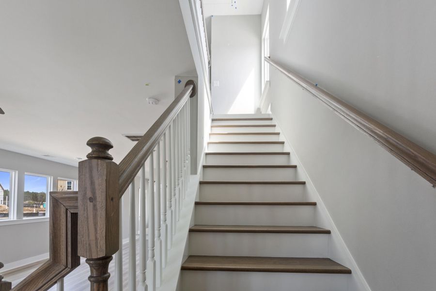 Spacious, unfurnished interior of a new home in Nexton - Midtown - The Park Collection, Summerville (Image 17). Spacious, unfurnished interior of a new home in Nexton - Midtown - The Park Collection, Summerville (Image 17).