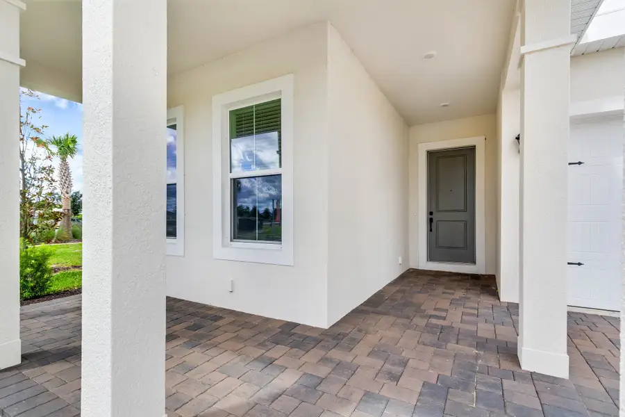 Representative exterior details of a home built from the Eliot by Rockwell Homes in Northlake at Ovation, Winter Garden (Image 4). Representative exterior details of a home built from the Eliot by Rockwell Homes in Northlake at Ovation, Winter Garden (Image 4).