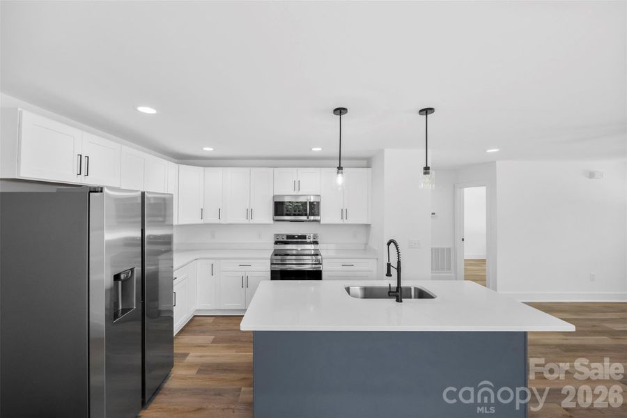 Furnished interior view inside a new home in , Salisbury (Image 10).