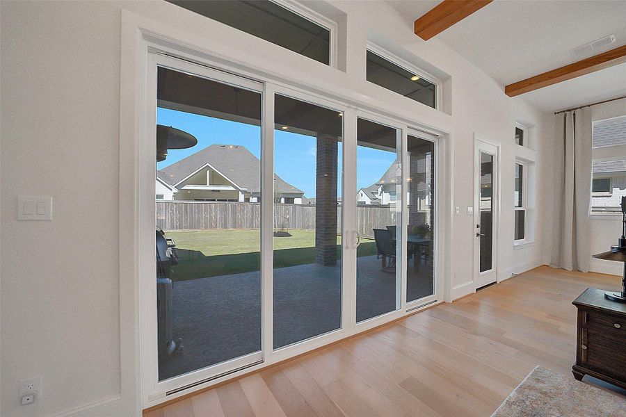 Spacious, unfurnished interior of a new home in , Cypress (Image 23).