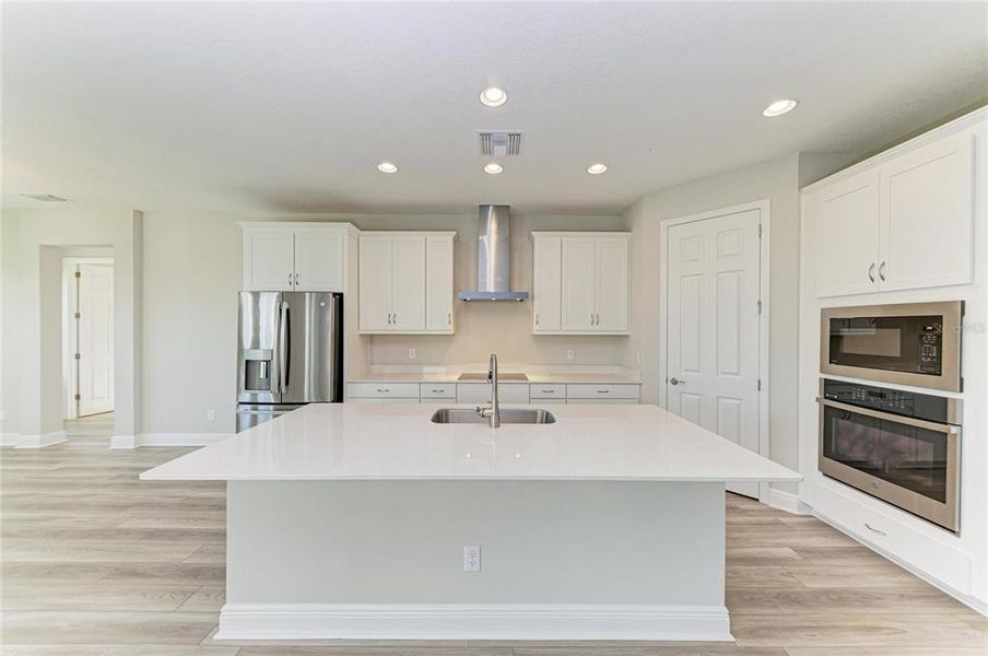 Furnished interior view inside a new home in Mirada, San Antonio (Image 9).