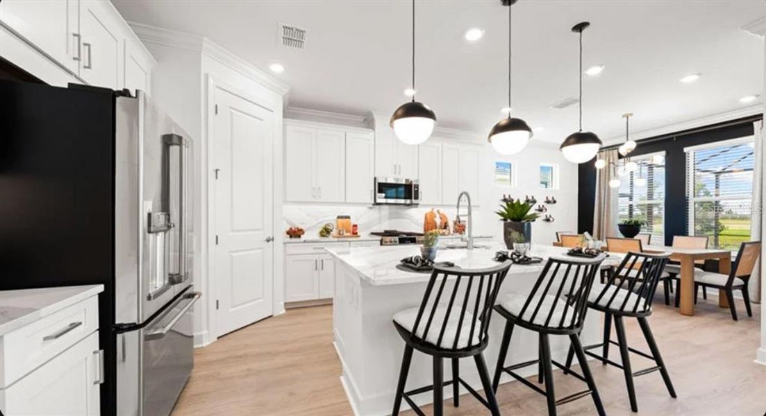 Furnished interior view inside a new home in Skye Ranch Community Group Page, Sarasota (Image 8).