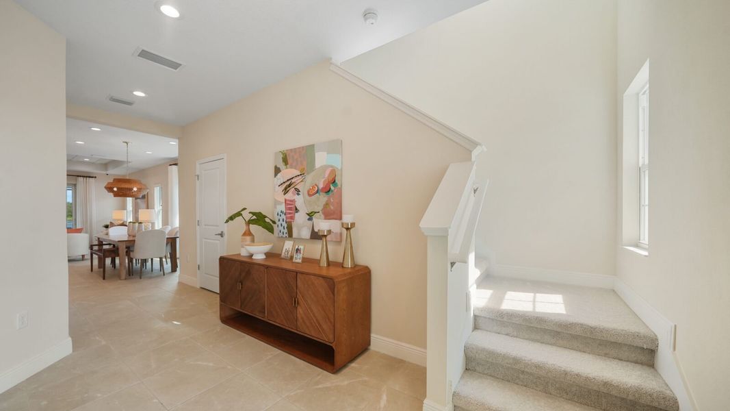 Representative furnished interior of a home built from the Heritage 2 by Neal Communities in Wildleaf, Parrish (Image 6).