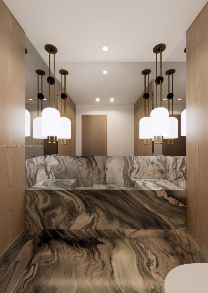 Furnished interior view inside a new home in , Boca Raton (Image 7).