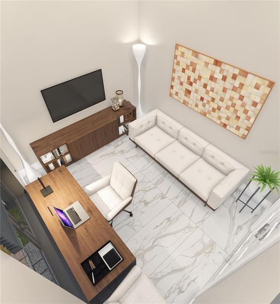 Furnished interior view inside a new home in , Port Charlotte (Image 12). Furnished interior view inside a new home in , Port Charlotte (Image 12).